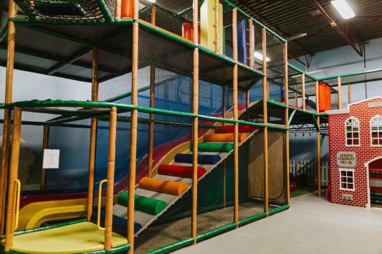 Kidtropolis indoor playground in Vancouver.